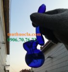 tẩu thủy tinh trung tính HK-207 hút thuốc lá sợi lọc bằng nước.jpg